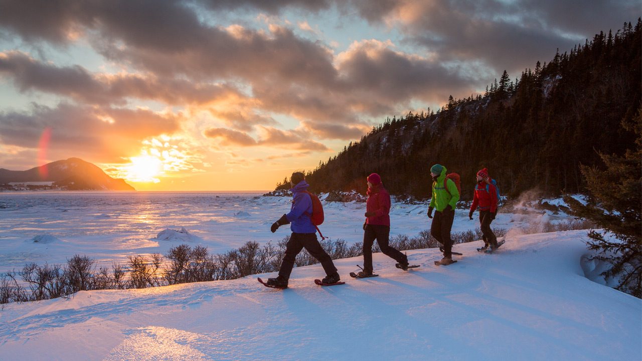 L'hiver à son pic au Bic - Mathieu Dupuis - Parc national du Bic - Sepaq