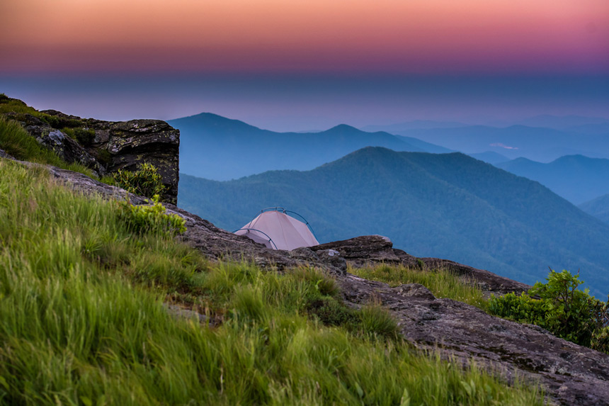 Blue Ridge Mountain © Shutterstock - Kelly VanDellen