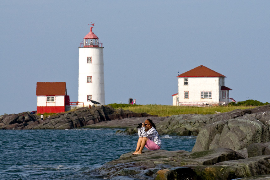 Phare de l'ile Verte © Marc Loiselle