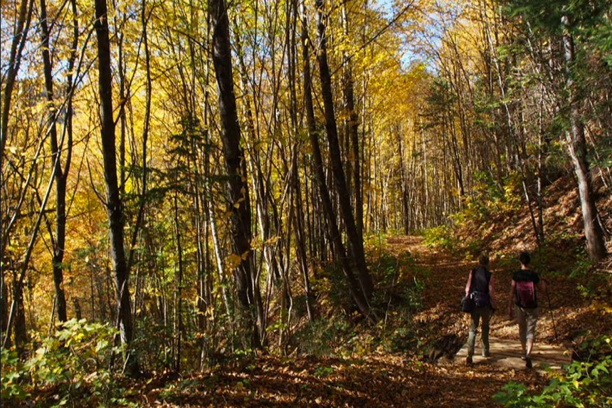 Parc régional du Massif du Sud © Tourisme Chaudière Appalaches