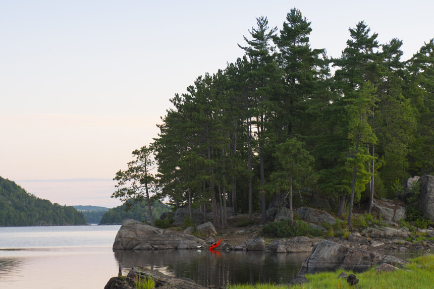 Parc Regional du Poisson Blanc © Tourisme Laurentides