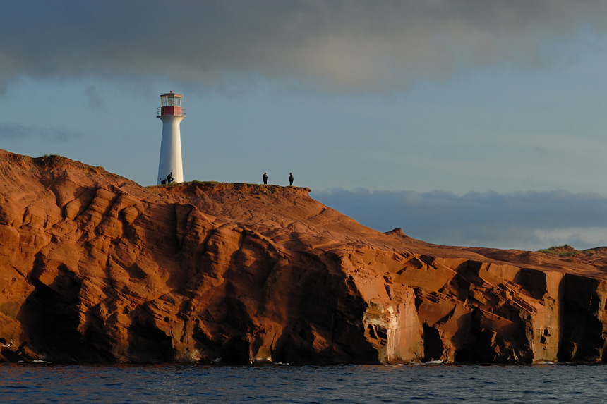 Phare du Borgot, sur la pointe du Cap Hérissé à L'Étang-du-Nord 