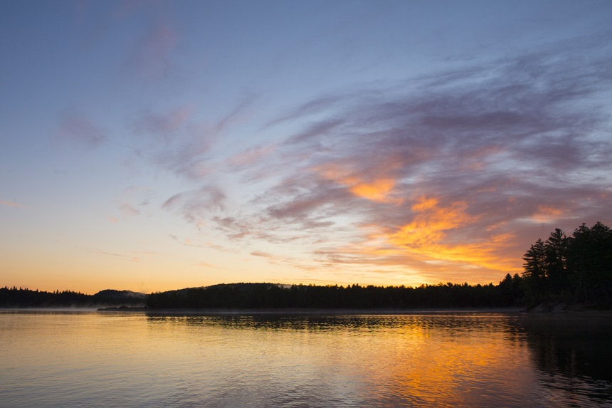 Reservoir Baskatong © Tourisme Laurentides