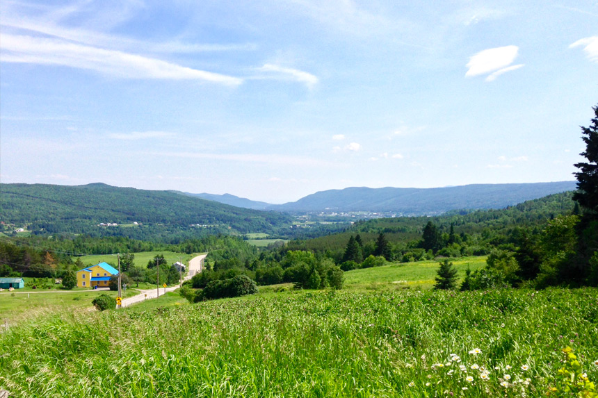 Saint-Urbain et la campagne autour de Baie-Saint-Paul © Antoine Stab