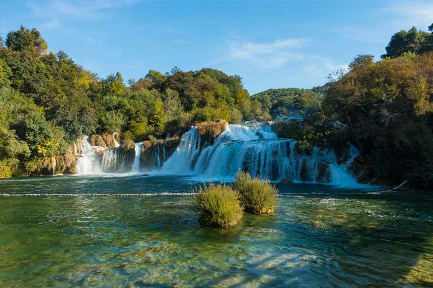 La chute Skradisnski Buk au parc national de la Krka © Antoine Stab