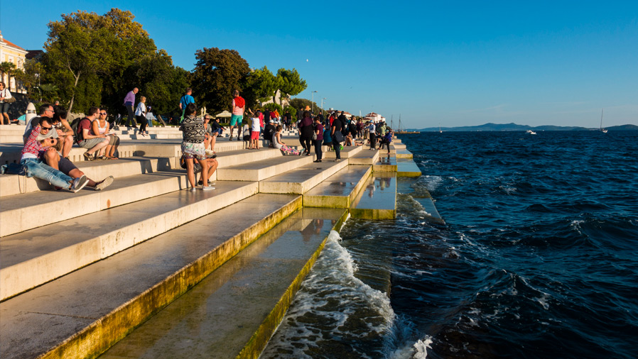 Zadar et son orgue marin © Antoine Stab