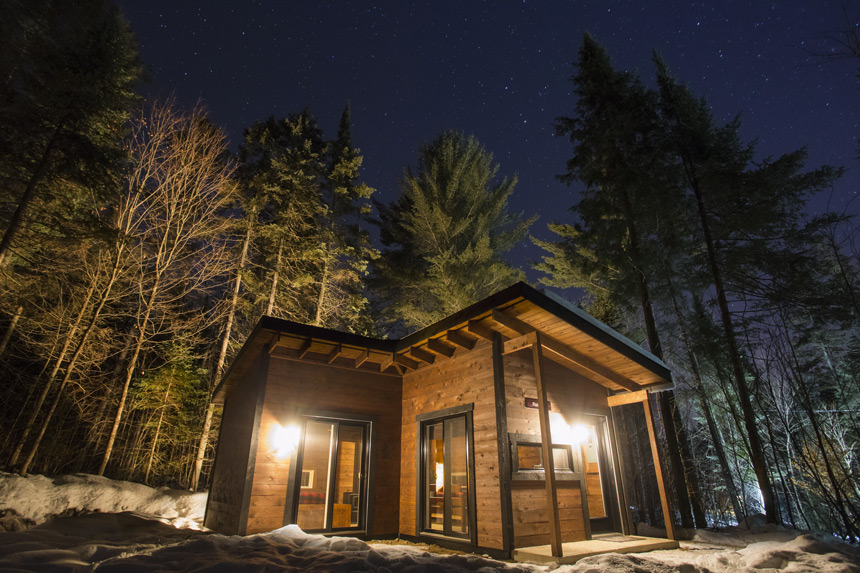 Chalets Lanaudière © Martin Leduc-Poirier