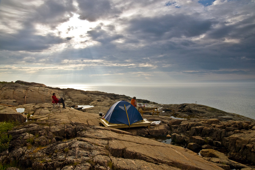 Camping Mer et Monde © Marc Loiselle