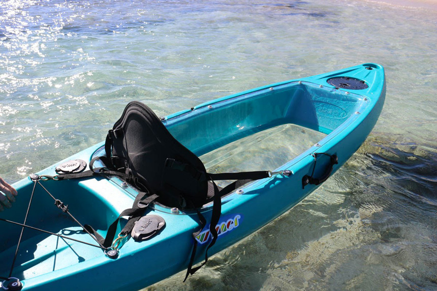 Kayak transparent © La Vie de Plein Air