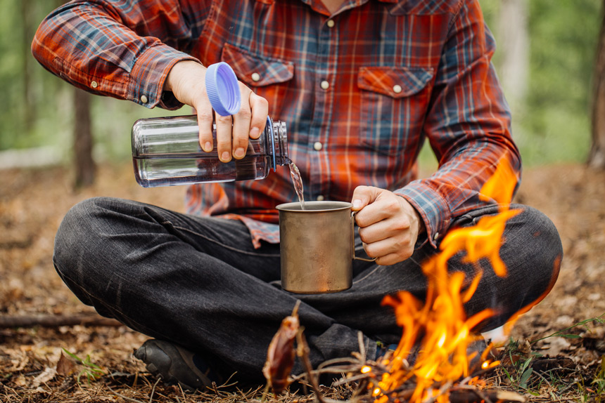 Camping d'automne © Shutterstock