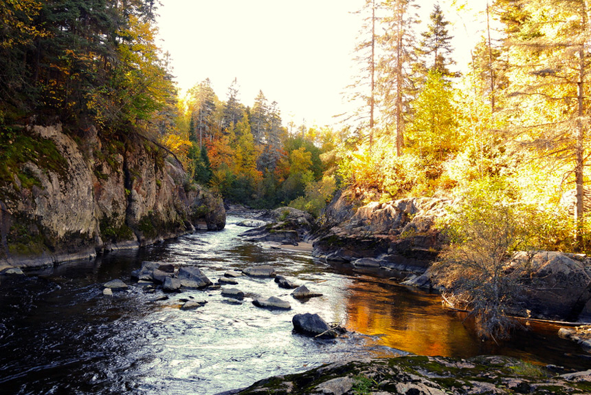 L'automne près de Chicoutimi © Shutterstock