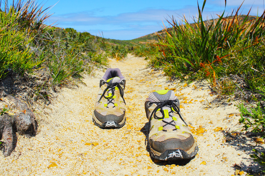 Chaussures de randonnée © Jessika Knaupe