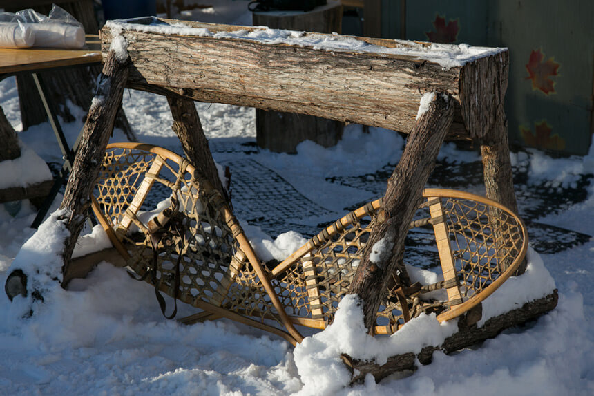 raquette cabanes à sucre © Shutterstock